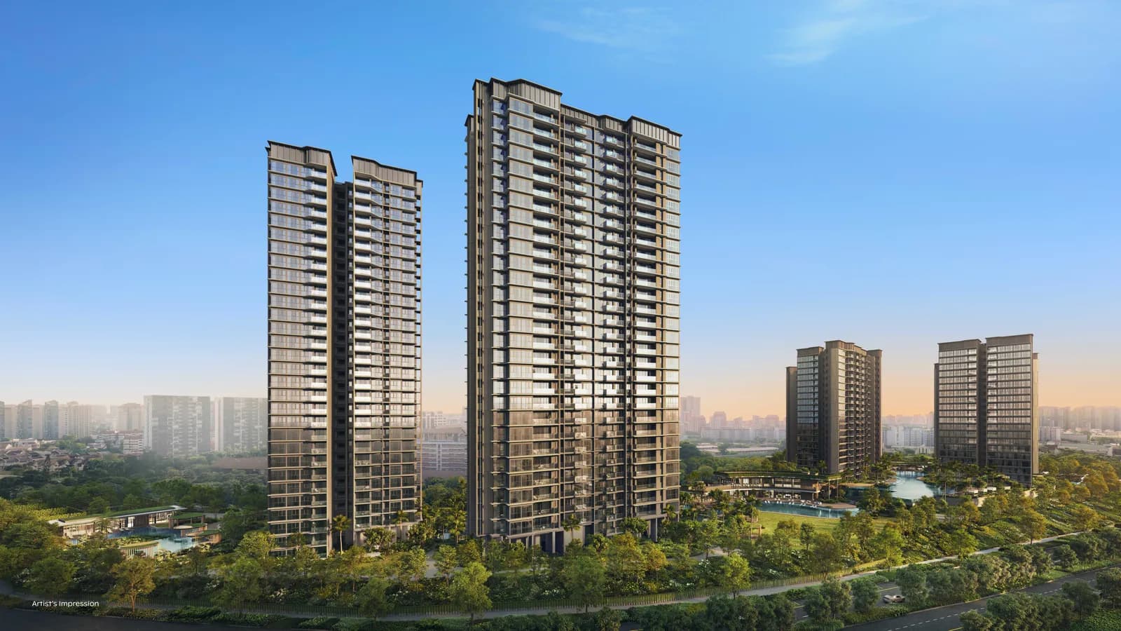 Thomson Reserve — artist's impression